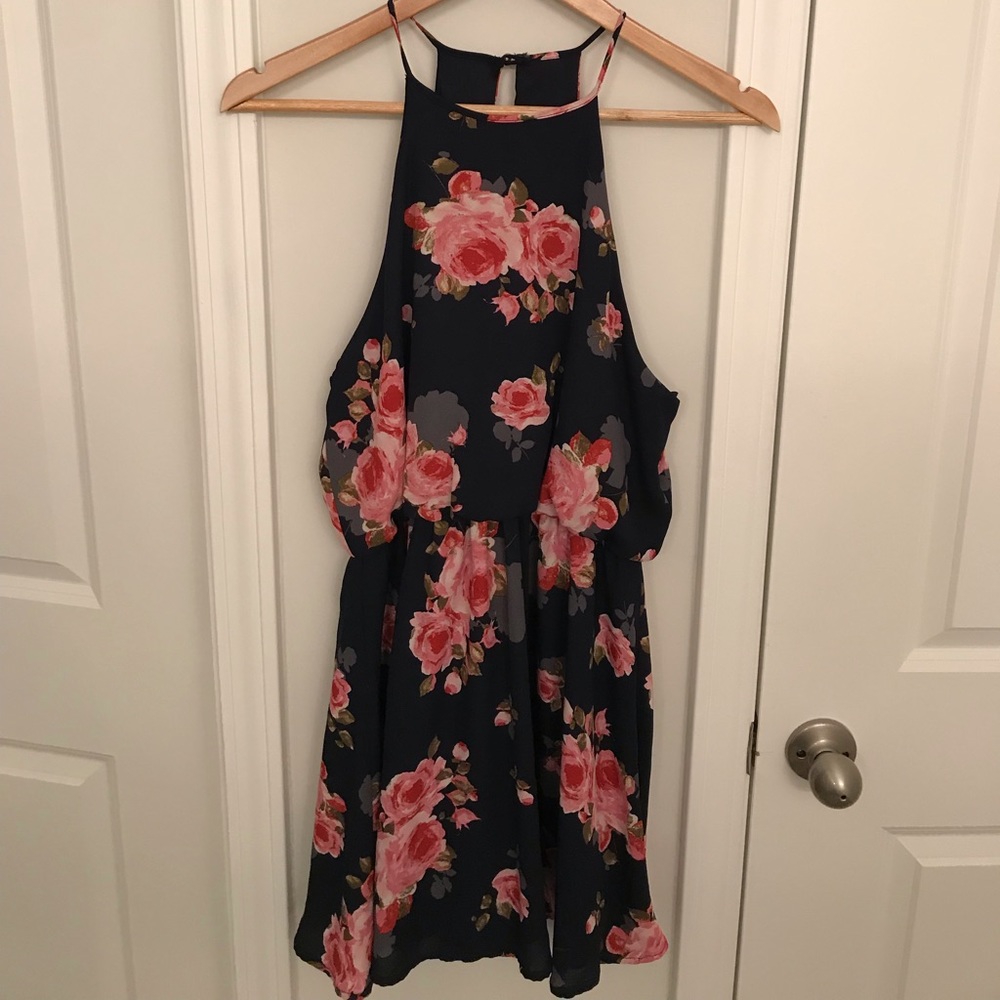 Beautiful floral tank dress